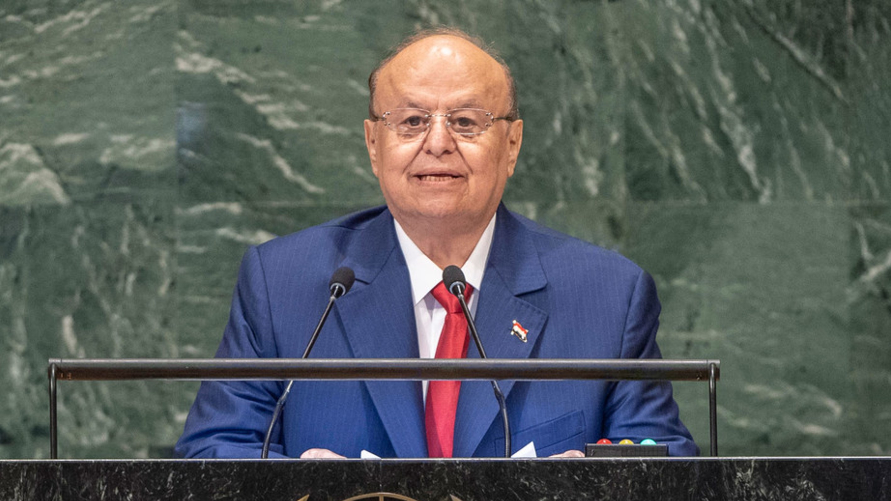 Commenting on Hadi's speech in the United Nations, Karman says Saudi-UAE coalition dismantles Yemen